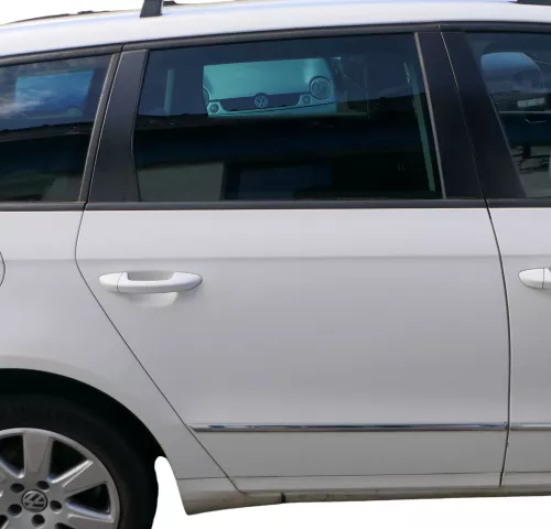 VW Passat 3C Kombi Variant Tür hinten rechts weiß LB9A- ohneAnbauteile
