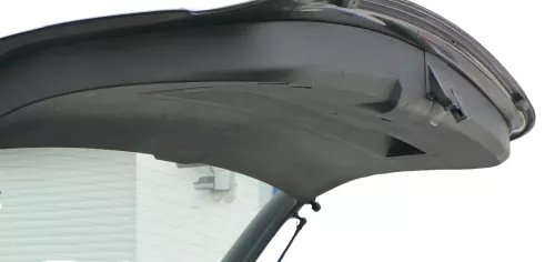 Seat Altea 5P Heckklappenverkleidung Verkleidung Heckklappe schwarz  (183155)