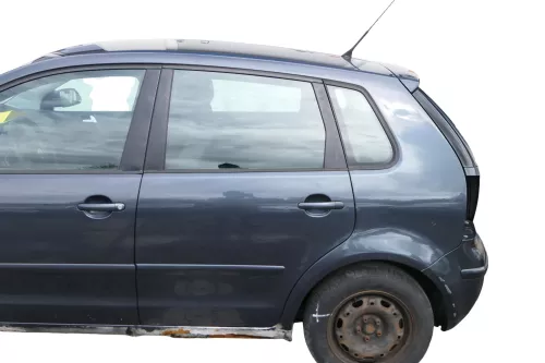 VW Polo 9N 9N3 Tür hinten links 4/5-Türer grau LC7V - ohne Anbauteile