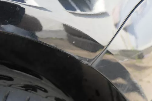 VW Polo 9N3 Kotflügel vorne rechts schwarz L041 (183239)