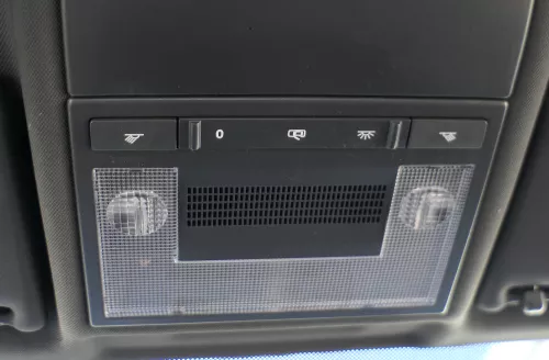 VW Polo 9N Innenraumleuchte Leuchte innen Leselampe Leseleuchte schwarz (183253)