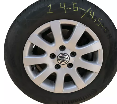 1x Passat Golf Alufelgen Felgen Felge 15 Zoll 1K0601025A 6,5Jx15 ET50 Misano VR