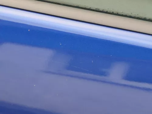 VW Golf 5 V 1K Tür vorne rechts Beifahrertür 4/5-Türer blau LC5J nur TÜRBLATT (183512)