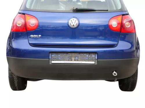 VW Golf 5 1K Limousine Stoßstange hinten Heckstoßstange blau LC5J