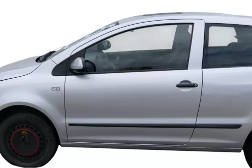 VW Fox 5Z Tür vorne links Fahrertür silber LA7W - ohne Anbauteile (183543)