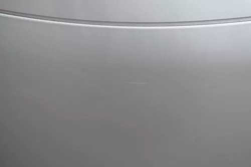 VW Fox 5Z Stoßstange vorne Stoßfänger silber LA7W mit Grill (183548)