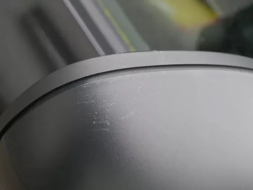 Skoda Fabia 5J mechanisch Spiegel Außenspiegel rechts mit Glas schwarz (183588)
