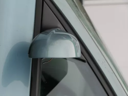 Passat 3B 3BG elektrischer Spiegel Außenspiegel links + Glas blau türkis gr LB6N (183621)