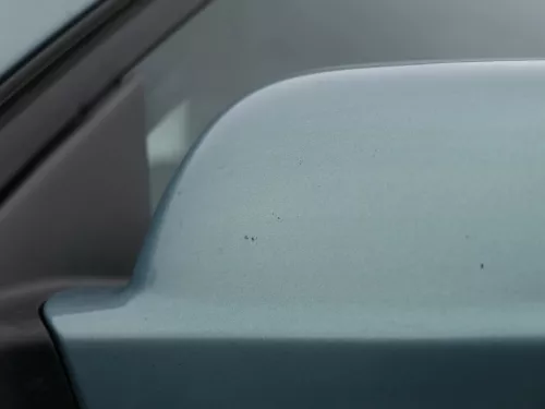 Passat 3B 3BG elektrischer Spiegel Außenspiegel links + Glas blau türkis gr LB6N (183621)