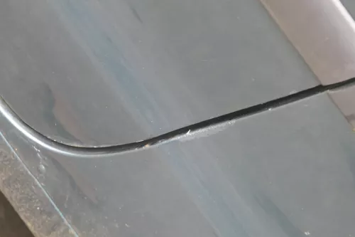 VW Polo 9N 9N3 Tür vorne links Fahrertür 2/3-Türer grün LC6X -ohne Anbauteile (183644)