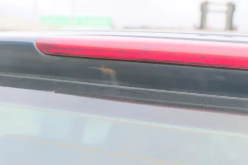 VW Polo 9N3 9N Heckklappe Kofferraumklappe Klappe grün LC6X - Scheibe (183645)
