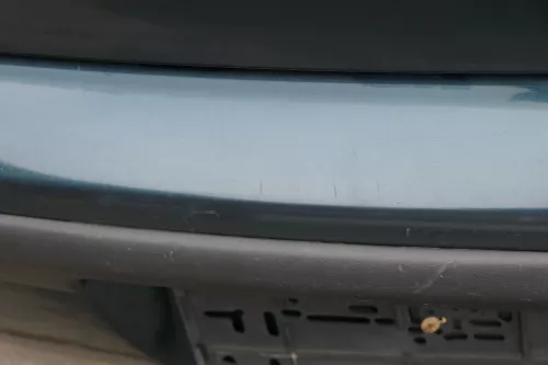 VW Polo 9N 9N3 Stoßstange Heckstoßstange hinten grün LC6X (183646)