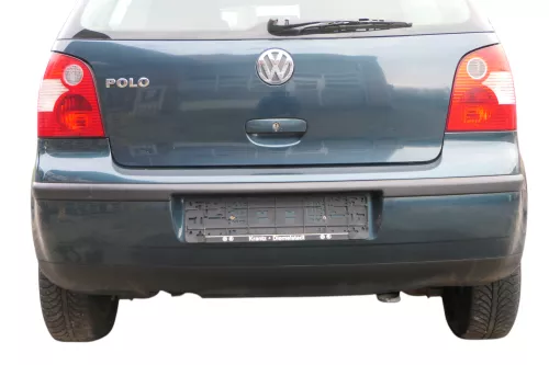VW Polo 9N 9N3 Stoßstange Heckstoßstange hinten grün LC6X (183646)