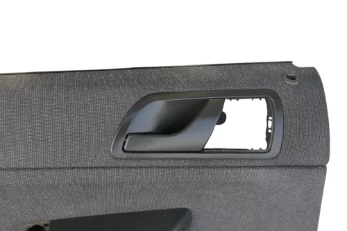 1 x Skoda Fabia 6Y Türverkleidung Verkleidung Tür hinten links anthrazit (183665)