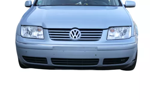 VW Bora Stoßstange vorne Frontstoßstange Stoßfänger vorn blau LB5S (183687)