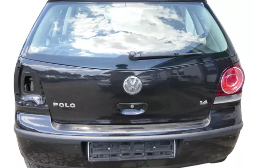 VW Polo 9N3 9N Heckklappe Kofferraumklappe Klappe schwarz LC9Z - Scheibe