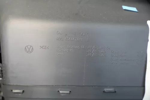1x VW Polo 9N 9N3 Türverkleidung Verkleidung Tür vorne links  4/5-Türer dunkel (183801)