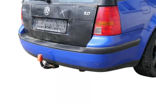 VW Golf 4 Bora Kombi Stoßstange hinten Heckstoßstange Stoßfänger blau LW5Z