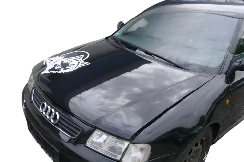 Audi A3 8L Motorhaube Frontklappe Haube schwarz LZ9U auch für Facelift (183955)