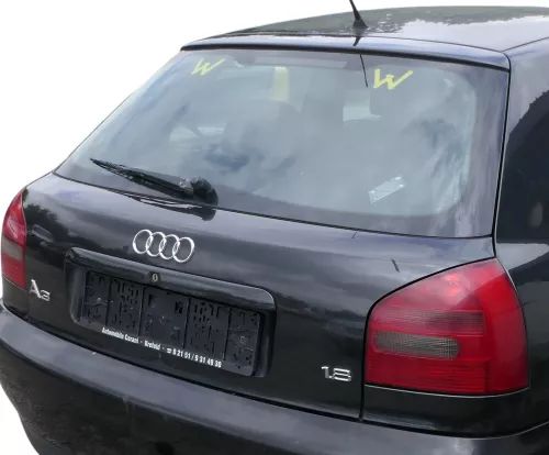 A3 8L bis Bj.ca1999 Heckklappe Kofferraumklappe Klappe hinten schwarz LZ9U Schei (183959)