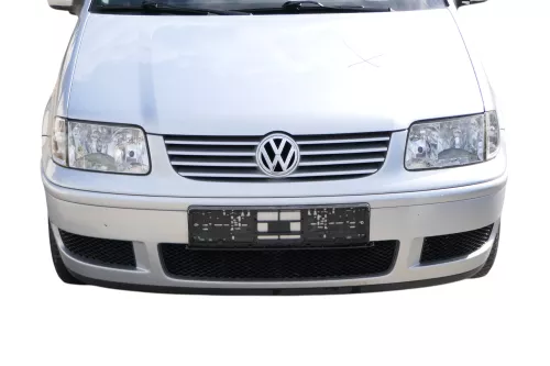 VW Polo 6N2 Stoßstange vorne Frontstoßstange Stoßfänger silber LA7W (183984)
