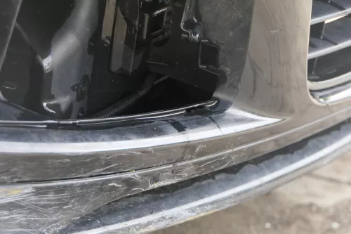 VW Golf 5 1K V Stoßstange vorne Frontoßstange Stoßfänger GTI GT schwarz L041 TD (184027)