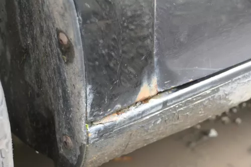 VW Golf 5 V 1K Kotflügel vorne links schwarz L041   (184028)