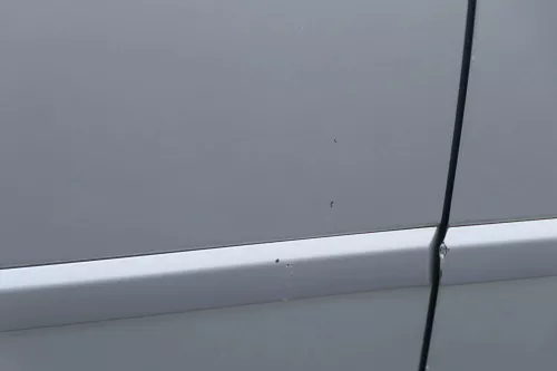 Audi A4 B6 8E nur Türblatt Tür hinten rechts silber LY7W Kombi+Limo (184052)