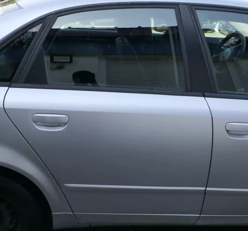 Audi A4 B6 8E nur Türblatt Tür hinten rechts silber LY7W Kombi+Limo