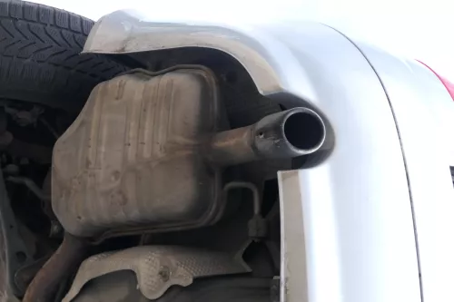 Audi A4 8E B6 Auspuff Endschalldämpfer Endtopf ALZ 1,6 Benziner