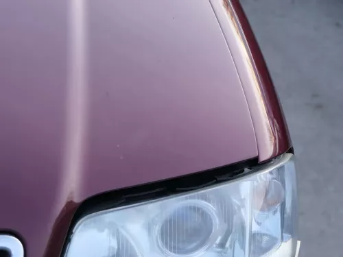 Audi A6 4B Motorhaube Klappe vorn (bis ca. Ende 2001) rot LZ3L mit Grill (184084)