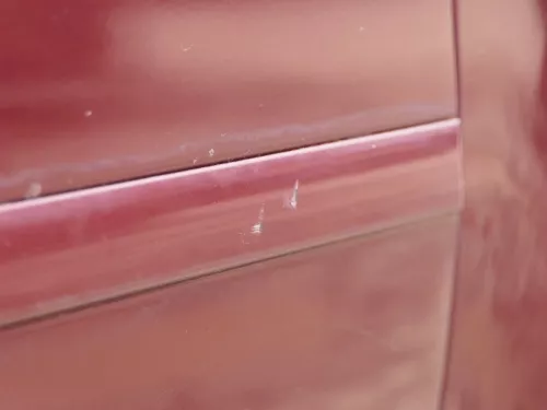 Audi A6 4B C5 Tür nur Türblatt vorne rechts Beifahrertür rot LZ3L - Dellen! (184091)