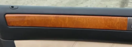 Audi A6 4B C5 Verkleidung Klappe Abdeckung Dekor Holz vavona Bernstein Holz (184113)
