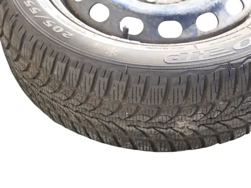 4x Audi A4 8E A6 4B Felgen 205/55 R16 91H Winterreifen Reifen 4-8mm  (184143)