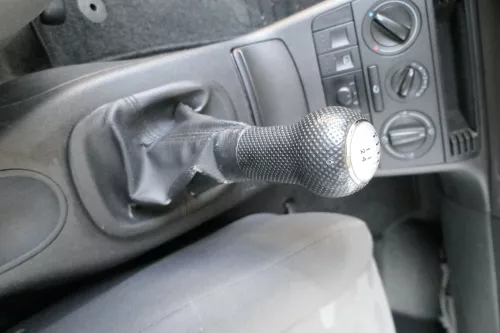 VW Lupo Polo 6N Schaltknauf Schaltsack Schaltung Schaltknüppel RAVE (184175)