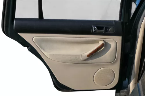 1x VW Golf 4 1J Kombi Türverkleidung Verkleidung Tür hinten links hellbeige besc