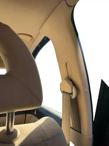 Golf 4 1J B-Säulen Verkleidung rechts+link Abdeckung Airbag 4-Türer beige besch