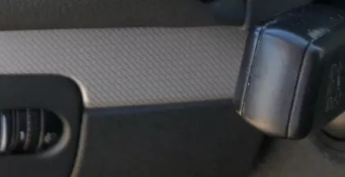 VW Golf 6 5K Leiste Abdeckung Dekor grau silber honeycomb rechts + links (184253)