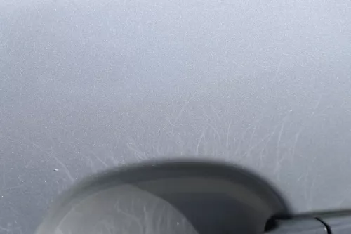 Fabia 6Y Combi Variant Kombi Tür hinten links silber grau LF7T ohne Anbauteile (184283)