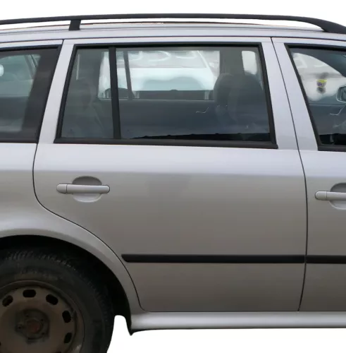 Skoda Octavia 1U5 Combi Kombi Variant Tür hinten rechts silber grau LF7T (184304)