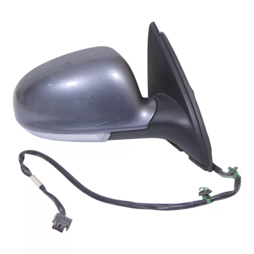 VW Golf Variant Kombi AJ5 1K elektrischer Spiegel Außenspiegel rechts grau LD7X