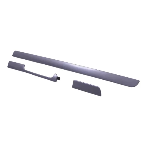 VW Golf 5 1K Verkleidung Abdeckung Dekor links + rechts -anthrazit-metallic grau