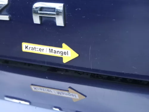 Ibiza 6L Heckklappe Klappe hinten Kofferraumklappe blau LW5U - ohne Spoiler (184391)