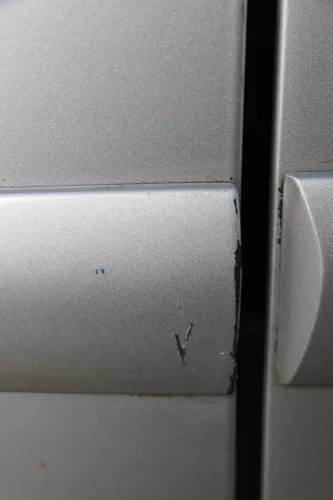 Golf 5 V 1K Tür Türblatt vorne links Fahrertür 4/5-Türer silber LA7W + Rahmen (184421)