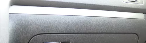 VW Golf 5 1K Verkleidung Abdeckung Dekor silber links + rechts silber grau (184440)
