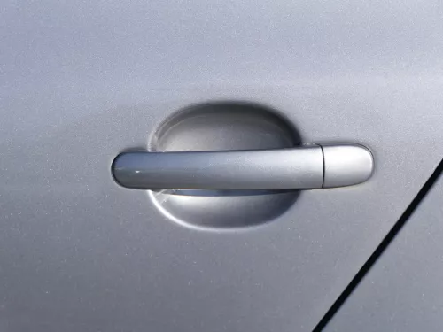 Golf 5 V 1K Tür Türrahmen hinten links 4/5-Türer grau LA7T -ohneAnbautei (184451)
