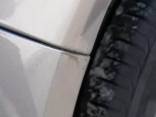 VW Golf 5 1K Limousine Stoßstange hinten Heckstoßstange grau LA7T (184454)