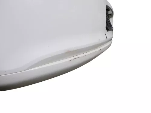 VW Polo 6R Stoßstange Heckstoßstange hinten weiß LB9A   -  MÄNGEL  BILDER ! (184501)