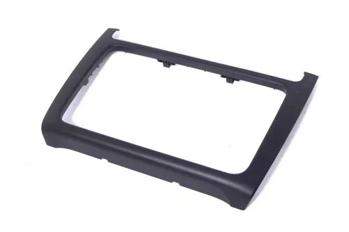 VW Polo 6R Mittelkonsole Verkleidung um Radio / Navi schwarz Blende