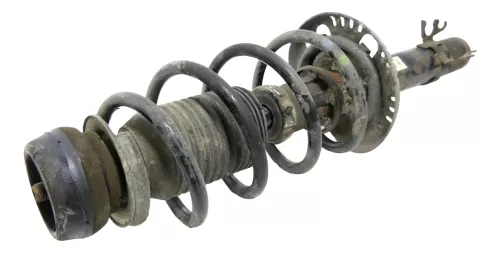 1x VW Polo 6R 6J Federbein Stoßdämpfer Feder vorne Federn Benziner 6R0413031AJ